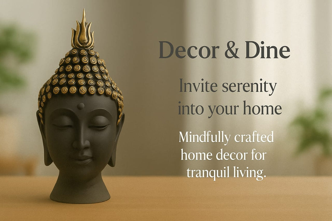 Invite Serenity into Your Home with Our Buddha Head Sculpture