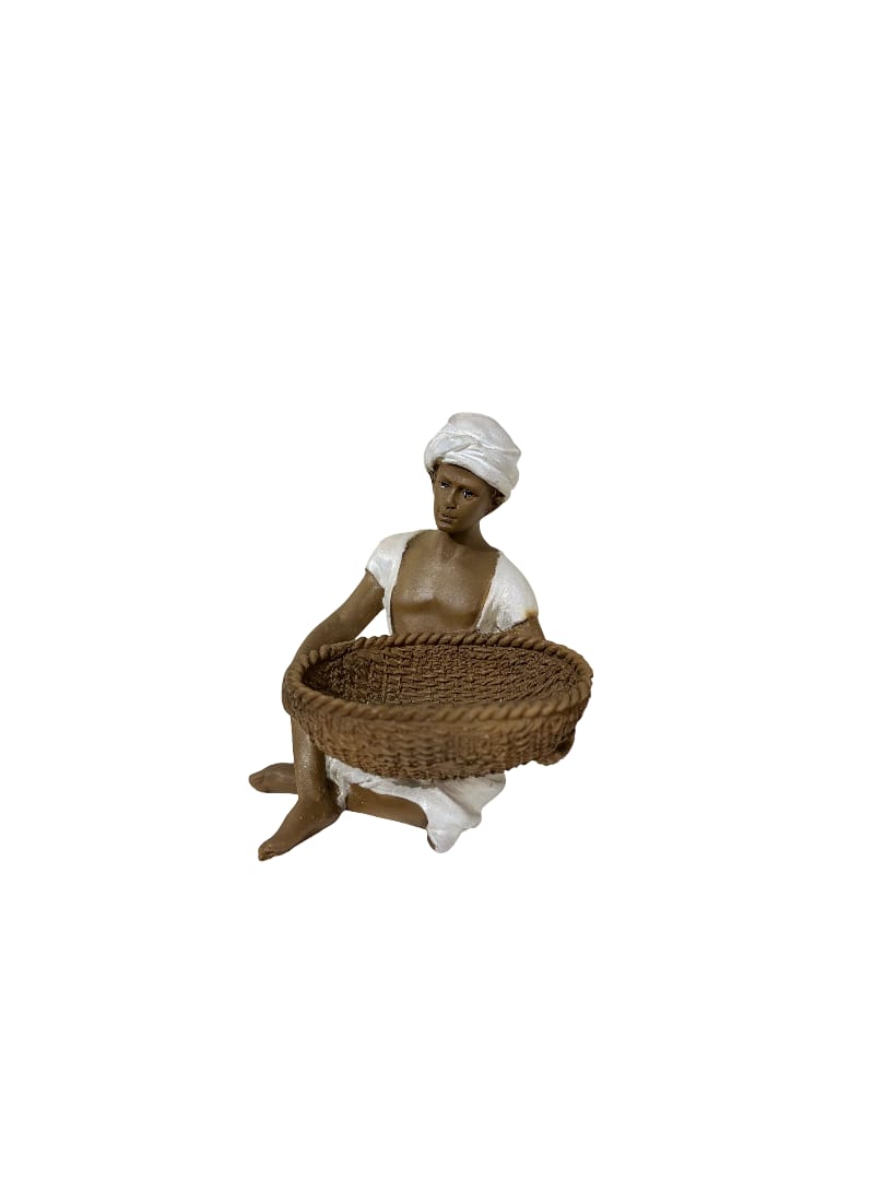 “Grain Guardians” Ethnic Farmers Trio (Set of 3)