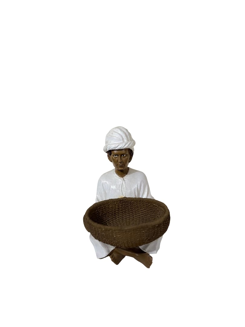 “Grain Guardians” Ethnic Farmers Trio (Set of 3)