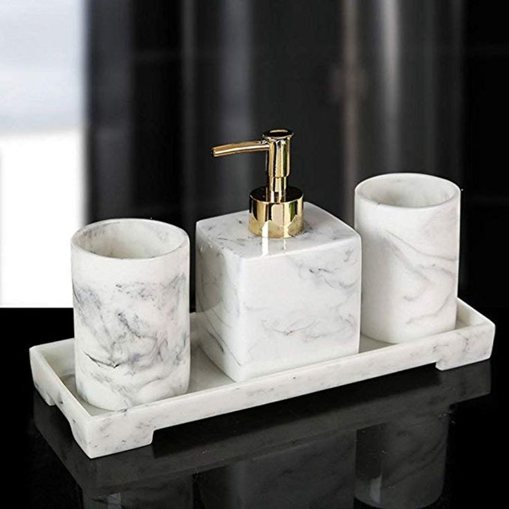 Transform Your Bathroom with Luxury: Marble Bathroom Set Elegance